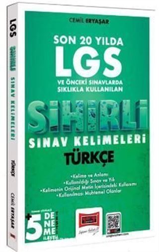 8.Sınıf LGS Türkçe Son 20 Yılda Sıklıkla Kullanılan Sihirli Sınav Kelimeleri
