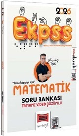 2026 EKPSS Tüm Adaylar İçin Matematik Tamamı Video Çözümlü Soru Bankası