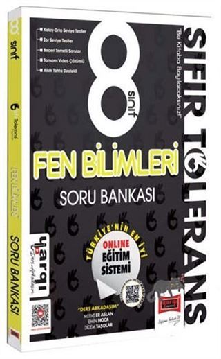 8. Sınıf Ders Arkadaşım Sıfır Tolerans Fen Bilimleri Soru Bankası