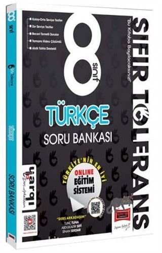 8. Sınıf Ders Arkadaşım Sıfır Tolerans Türkçe Soru Bankası