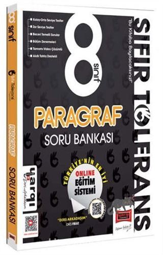 8. Sınıf Ders Arkadaşım Sıfır Tolerans Paragraf Soru Bankası
