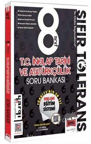 8. Sınıf Ders Arkadaşım Sıfır Tolerans T.C. İnkılap Tarihi ve Atatürkçülük Soru Bankası