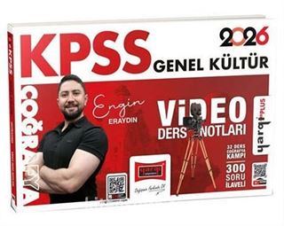 2026 KPSS Genel Kültür Coğrafya Video Ders Notları