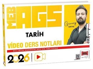 2026 MEB-AGS Öğretmen Adayları İçin Tarih Video Ders Notları