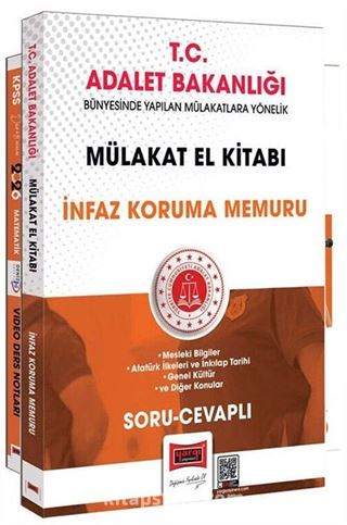 T.C. Adalet Bakanlığı İnfaz Koruma Memuru Mülakat El Kitabı (Soru-Cevaplı)