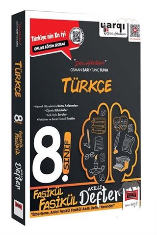 8. Sınıf Türkçe Fasikül Fasikül Akıllı Defter