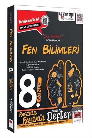8. Sınıf Fen Bilimleri Fasikül Fasikül Akıllı Defter