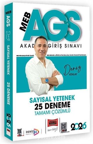 2026 MEB-AGS Sayısal Yetenek Tamamı Çözümlü 25 Deneme