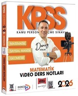 2026 KPSS Genel Yetenek Matematik Video Ders Notları