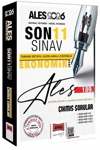 2026 ALES Sayısal-Sözel Yetenek Son 11 Sınav Çıkmış Sorular (Ekonomik Baskı)