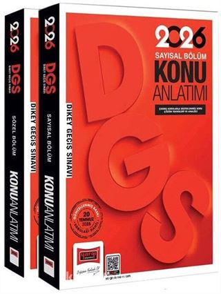2026 DGS Sayısal-Sözel Yetenek Konu Anlatımlı Modüler Set (2 Cilt)