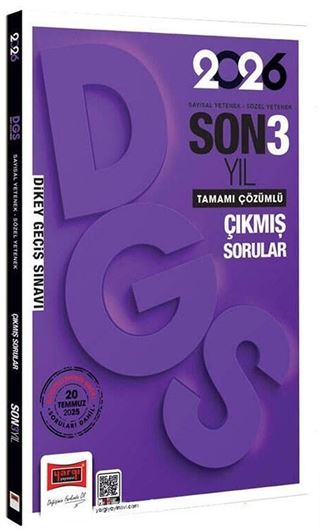 2026 DGS Sayısal-Sözel Yetenek Son 3 Yıl Çıkmış Sorular