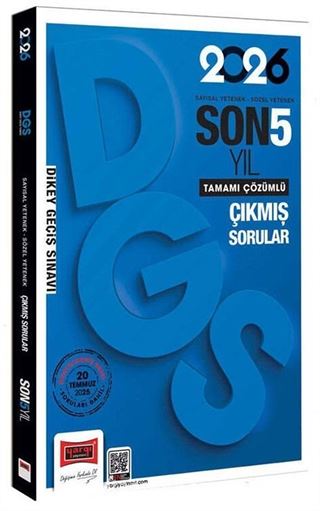 2026 DGS Sayısal-Sözel Yetenek Son 5 Yıl Çıkmış Sorular