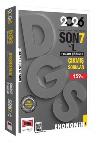 2026 DGS Sayısal-Sözel Yetenek Son 7 Yıl Çıkmış Sorular (Ekonomik Baskı)