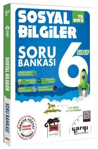 6. Sınıf Ders Arkadaşım Yıl Boyu Sosyal Bilgiler Soru Bankası