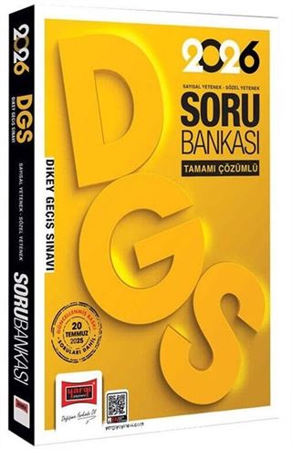 2026 DGS Sayısal-Sözel Yetenek Tamamı Çözümlü Soru Bankası