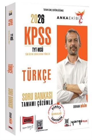 2026 KPSS TYT MSÜ Anka Ekibi Tamamı Çözümlü Türkçe Soru Bankası