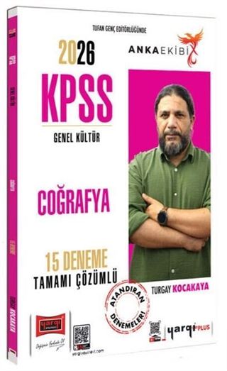 2026 KPSS Genel Kültür Anka Ekibi Tamamı Çözümlü Coğrafya 15 Deneme