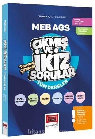 MEB AGS Tüm Dersler Tamamı Çözümlü Çıkmış ve İkiz Sorular