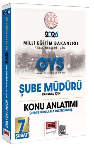 2026 MEB Personelleri İçin GYS Şube Müdürü Kadrosu İçin Çıkmış Sorularla Desteklenmiş Konu Anlatımı