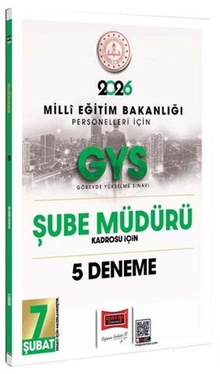 2026 MEB Personelleri İçin GYS Şube Müdürü Kadrosu İçin 5 Deneme