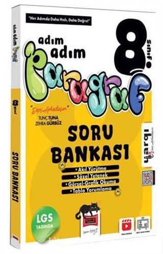 8. Sınıf Ders Arkadaşım Adım Adım Paragraf Soru Bankası