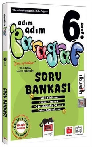6. Sınıf Ders Arkadaşım Adım Adım Paragraf Soru Bankası