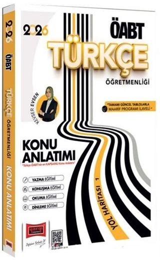 2026 ÖABT Türkçe Öğretmenliği Yazma Eğitimi - Konuşma Eğitimi - Okuma Eğitimi - Dinleme Eğitimi Konu Anlatımı Yol Haritası 1