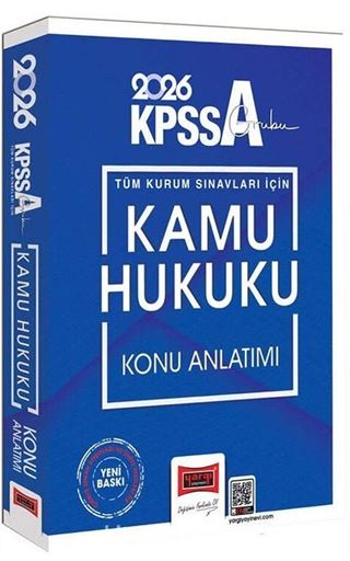2026 KPSS-A Grubu Tüm Kurum Sınavları İçin Kamu Hukuku Konu Anlatımı
