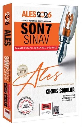 2026 ALES Sayısal-Sözel Yetenek Son 7 Sınav Çıkmış Sorular (23 Kasım 2025)