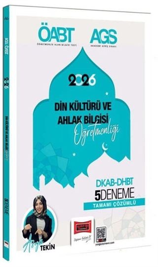 2026 ÖABT MEB-AGS DKAB-DHBT Din Kültürü ve Ahlak Bilgisi Öğretmenliği Tamamı Çözümlü 5 Deneme