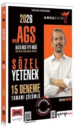 2026 MEB-AGS ALES DGS TYT MSÜ Anka Ekibi Sözel Yetenek Tamamı Çözümlü 15 Deneme