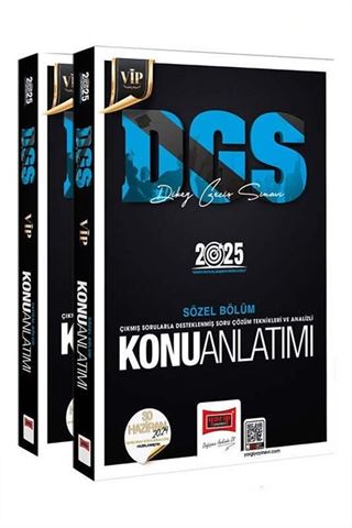 2024 DGS VİP Sayısal-Sözel Yetenek Konu Anlatımlı Set