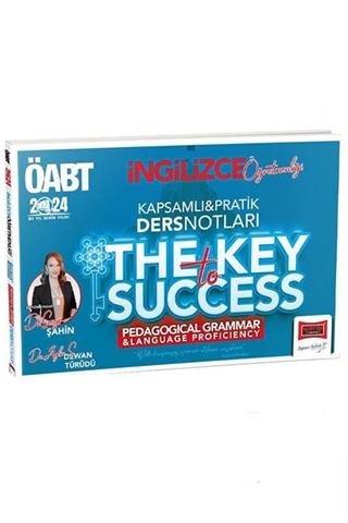 2024 ÖABT İngilizce Öğretmenliği The Key To Success Pedagogical Grammar And Language Proficiency Kapsamlı Ders Notları