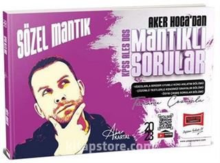 Yargı Yayınları 2023 KPSS ALES DGS Aker Hoca'dan Sözel Mantık Mantıklı Sorular Video Ders Notu (Çözümlü ve Çıkmış Sorular)