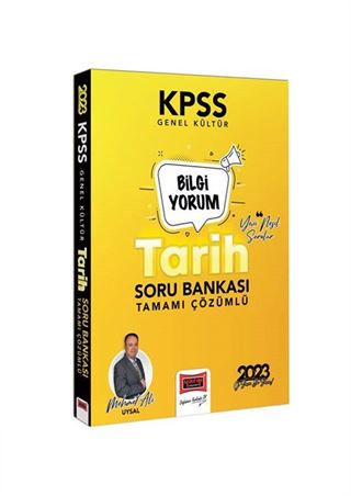 2023 KPSS Genel Kültür Tarih Bilgi Yorum Tamamı Çözümlü Soru Bankası