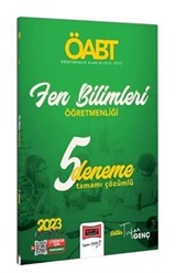 Yargı Yayınları 2023 ÖABT Fen Bilgisi Öğretmenliği Tamamı Çözümlü 5 Deneme