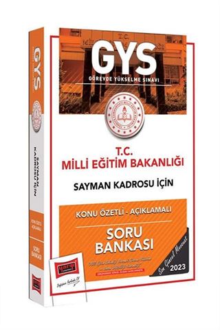 Yargı Yayınları 2023 MEB Sayman Kadrosu İçin Konu Özetli Açıklamalı Soru Bankası