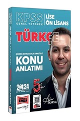 2024 KPSS Lise Ön Lisans 5Yüz Ekibi Türkçe Çıkmış Sorularla Desteklenmiş Analizli Konu Anlatımı