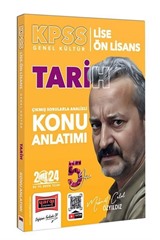2024 KPSS Lise Ön Lisans 5Yüz Ekibi Tarih Çıkmış Sorularla Desteklenmiş Konu Anlatımı