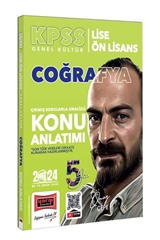 2024 KPSS Lise Ön Lisans 5Yüz Ekibi Coğrafya Çıkmış Sorularla Desteklenmiş Analizli Konu Anlatımı