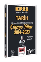 2024 KPSS Genel Kültür Tarih Konularına Göre Düzenlenmiş Tamamı Çözümlü Çıkmış Yıllar (2014-2023)