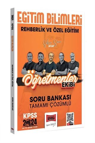 KPSS Eğitim Bilimleri Öğretmenler Ekibi Rehberlik ve Özel Eğitim Tamamı Çözümlü Soru Bankası