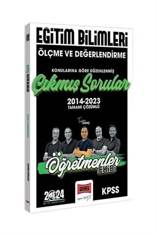 2024 KPSS Eğitim Bilimleri Öğretmenler Ekibi Ölçme ve Değerlendirme Konularına Göre Düzenlenmiş Çıkmış Sorular