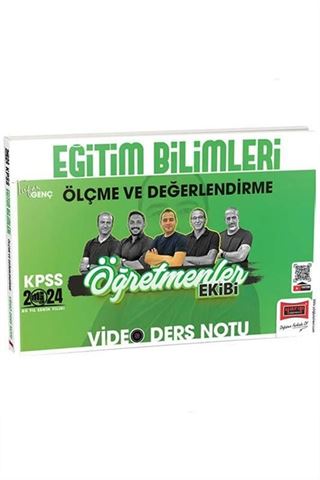KPSS Eğitim Bilimleri Ölçme ve Değerlendirme Öğretmenler Ekibi Video Ders Notları