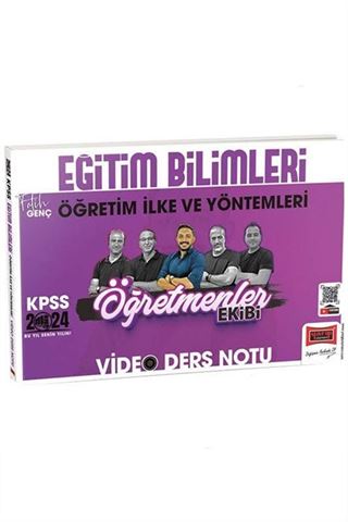 KPSS Eğitim Bilimleri Öğretim İlke ve Yöntemleri ÖYT Öğretmenler Ekibi Video Ders Notları