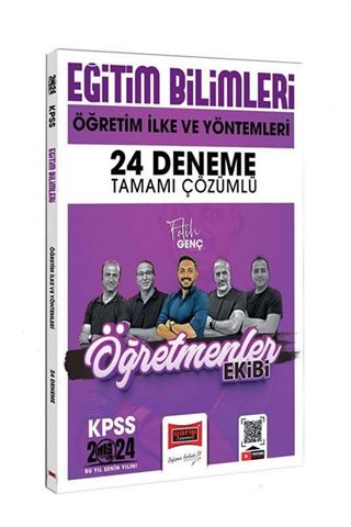 2024 KPSS Eğitim Bilimleri Öğretmenler Ekibi Öğretim İlke ve Yöntemleri Tamamı Çözümlü 24 Deneme