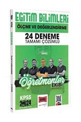 2024 KPSS Eğitim Bilimleri Ölçme ve Değerlendirme Tamamı Çözümlü 24 Deneme
