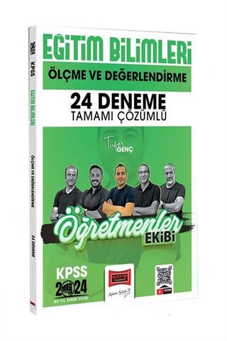 2024 KPSS Eğitim Bilimleri Ölçme ve Değerlendirme Tamamı Çözümlü 24 Deneme