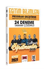 2024 KPSS Eğitim Bilimleri Öğretmenler Ekibi Program Geliştirme Tamamı Çözümlü 24 Deneme